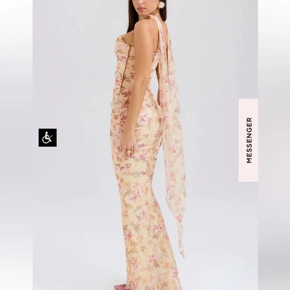 CASSIDY

HONEYFLOWER PRINT FLUTED HEM MAXI SKIRt and CORSET - Picture 5 of 7